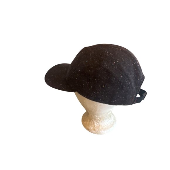 Legend Speckled Wool Blend Adjustable Cap For Adults Dark Gray With Multicolored - Picture 3 of 6